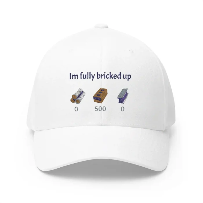 Im fully bricked up hat