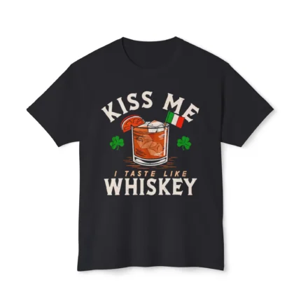 Kiss Me I Taste Like Whiskey Shirt