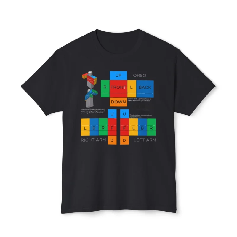 Roblox template shirt