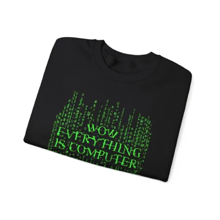 Wow, Everything Is Computer Folded Shirt