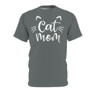 Floral Cat Mom Shirt