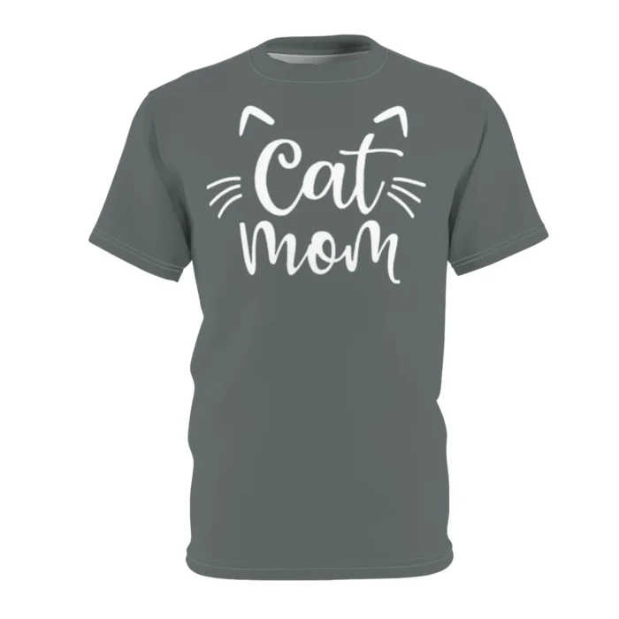 Floral Cat Mom Shirt