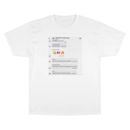 Houthi PC Small Group Chat Text T Shirt