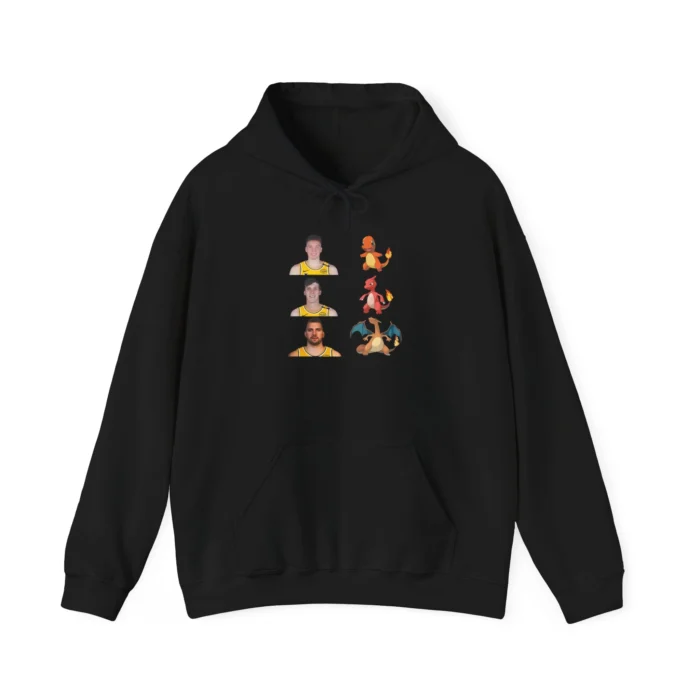 Lakers Charmander Evolution Meme Hoodie
