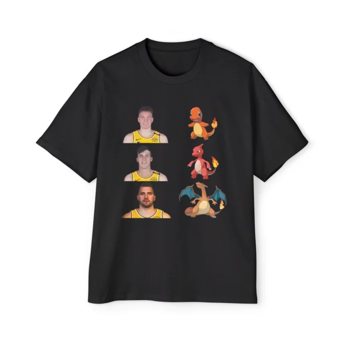 Lakers Charmander Evolution Meme T Shirt
