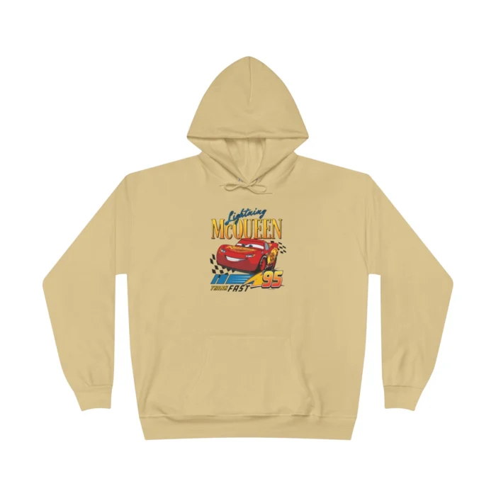 Lightning McQueen Think Fast Hoodie