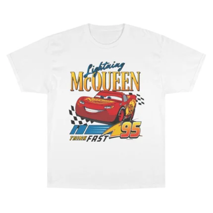 Lightning McQueen Think Fast T Shirt