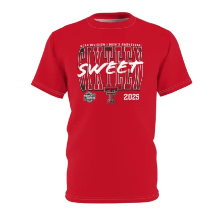 Texas Tech Red Raiders Sweet 16 2025 Men’s March Madness Shirt