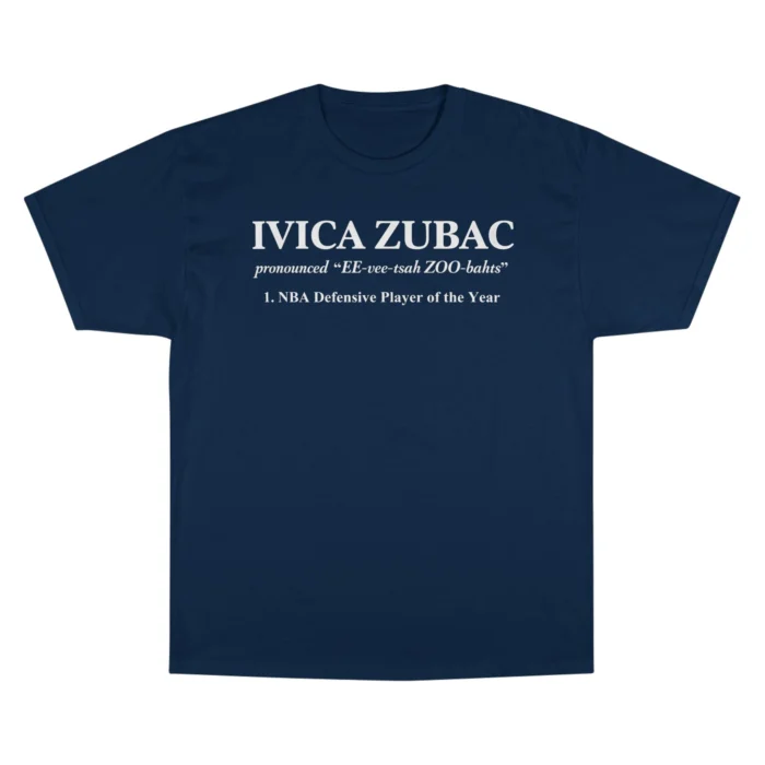 Ivica Zubac Pronunciation T Shirt