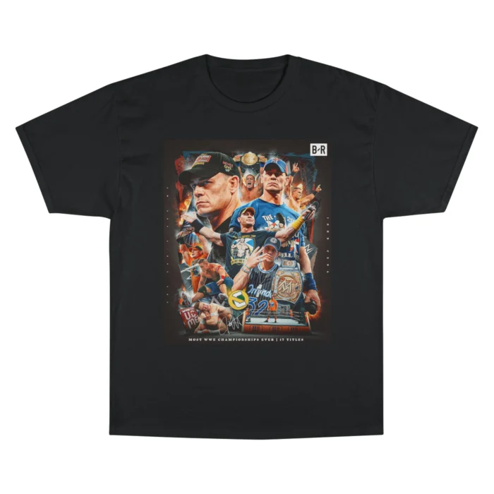 John Cena Record 17 Time Champions T Shirt