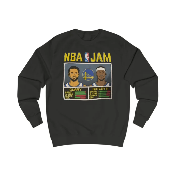 NBA Jam Golden State Warriors Stephen Curry And Jimmy Butler III Sweatshirt