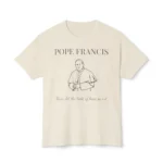 Pope Francis Never Let The Light of Hope Go Out Shirt