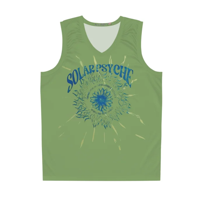 Solar Psyche White Lotus Tank Top