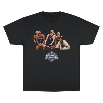 UConn Huskies 2025 NCAA Women's Basketball National Champions T Shirt