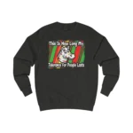 Zebra This Is How Long My Tolerance For People Lasts Sweatshirt