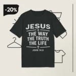 Alisson Becker wear Jesus The Way The Truth The Life John 14:6 Shirt