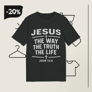 Alisson Becker wear Jesus The Way The Truth The Life John 14:6 Shirt