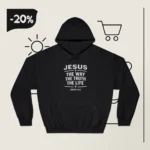 Alisson Becker wear Jesus The Way The Truth The Life John 14:6 Hoodie