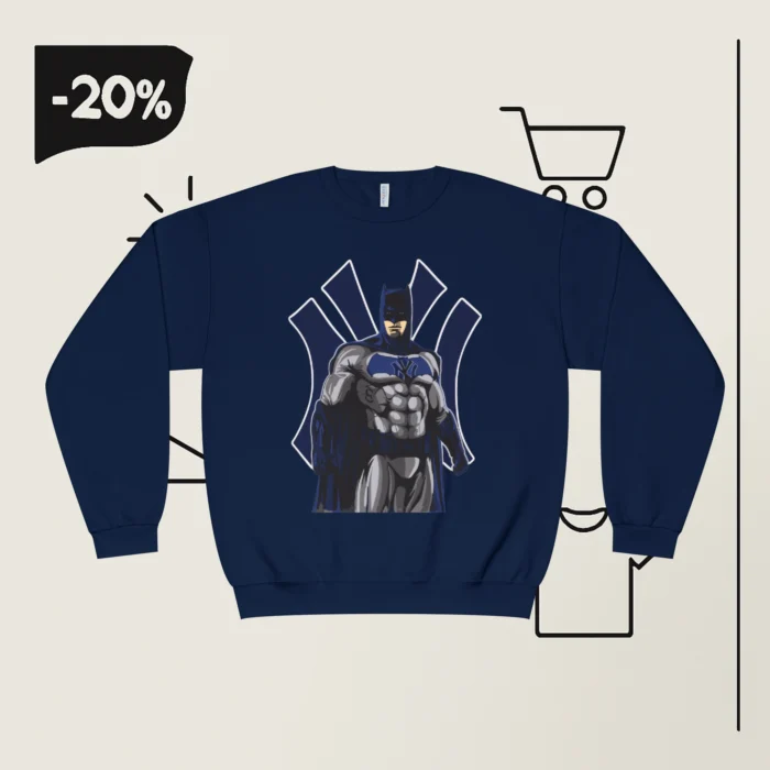 Batman New York Yankees Michael Uslan Sweatshirt
