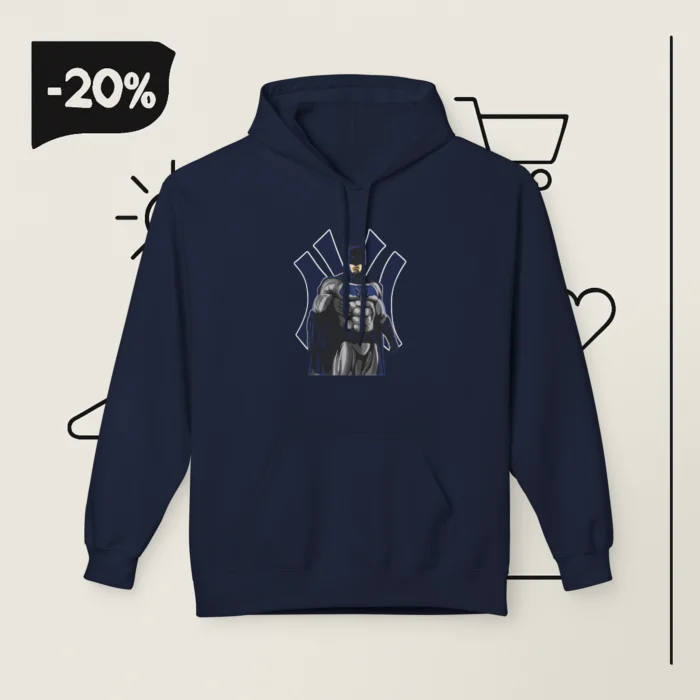 Batman New York Yankees Michael Uslan Hoodie