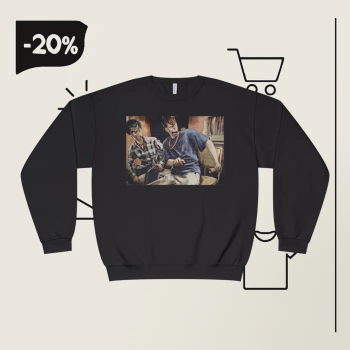 Daaamn Urameshi Yusuke And Kazuma Kuwabara Sweatshirt