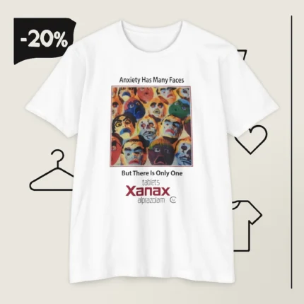 Harry Styles wear Anxiety Has Many Faces But There Is Only One T Shirt
