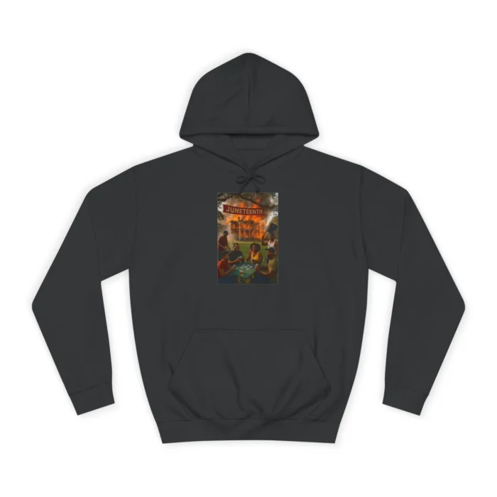 Juneteenth Celebrate Nottoway Plantation Fire Hoodie