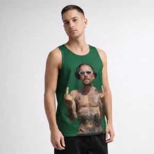 Justin Bieber Middle Finger Tank Tops