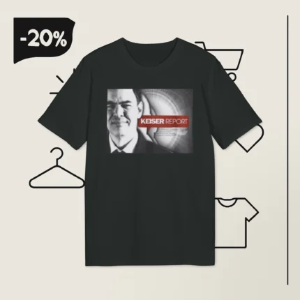 Max Keiser report Bitcoin Shirt