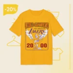 Pedro Pascal Wear World Champions Los Angeles Lakers 2000 Shirt