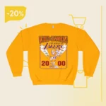 Pedro Pascal Wear World Champions Los Angeles Lakers 2000 Sweatshirt