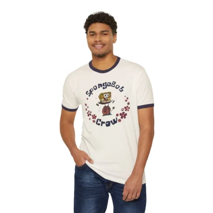SpongeBob Riding With Gary Crew Vibes T Shirt
