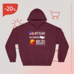 Taylor Swift Wear My Flag My Country Not My President USA Map American Flag Hoodie