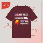 Taylor Swift Wear My Flag My Country Not My President USA Map American Flag Shirt