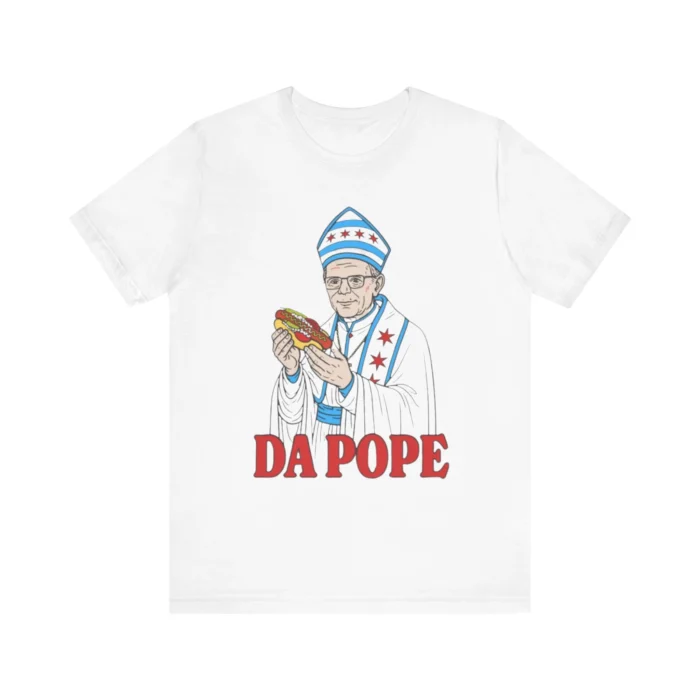 Da Pope Hot Dog Chicago T Shirt
