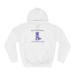 Hold On I'm Overstimulated Cowboy Raccoon Hoodie