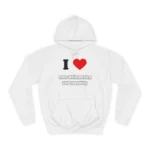i love men whimpering & moaning Hoodie