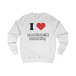 i love men whimpering & moaning Sweatshirt