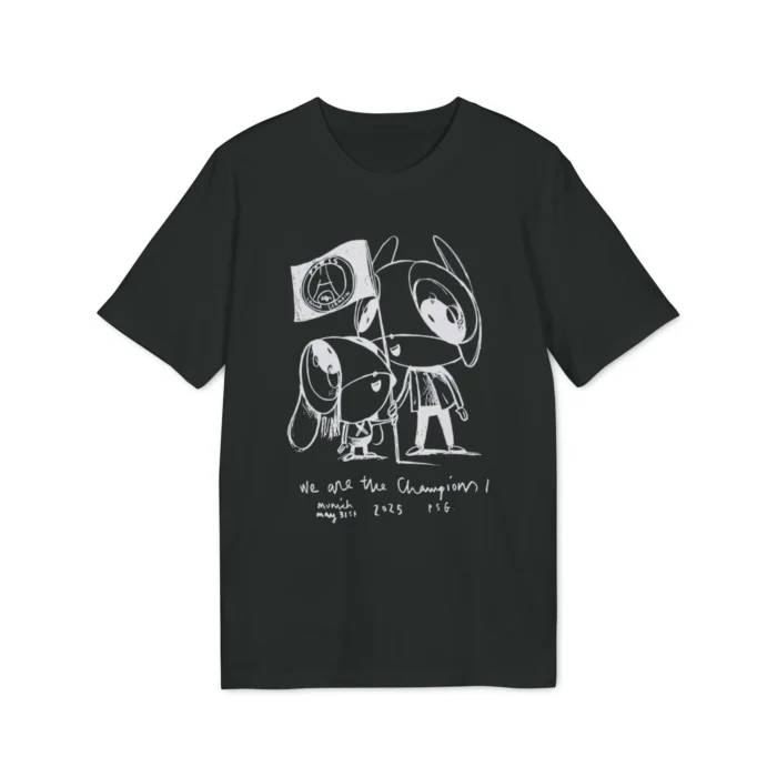 Luis Enrique We Are The Champions PSG T-shirt