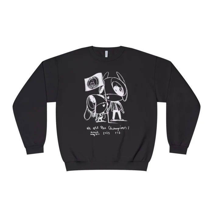 Luis Enrique We Are The Champions PSG sweatshirt