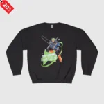 One Piece Zoro Swords Muscle Sweatshirt