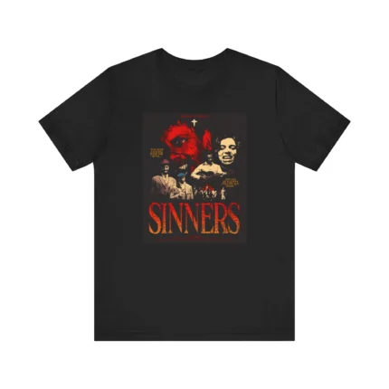 Sinners Movie Poster T Shirt
