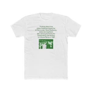 Thinking About How Gillian Anderson Kissed Her Shirt