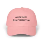 Using ai is loser behavior hat