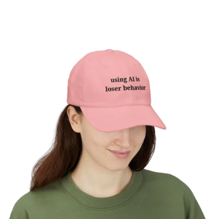 Using ai is loser behavior hats