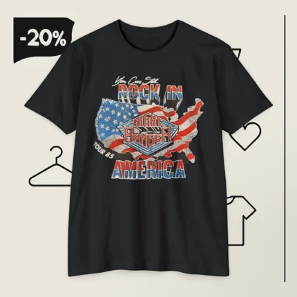 You Can Still Rock in Night Ranger Tour 85 America T Shirt