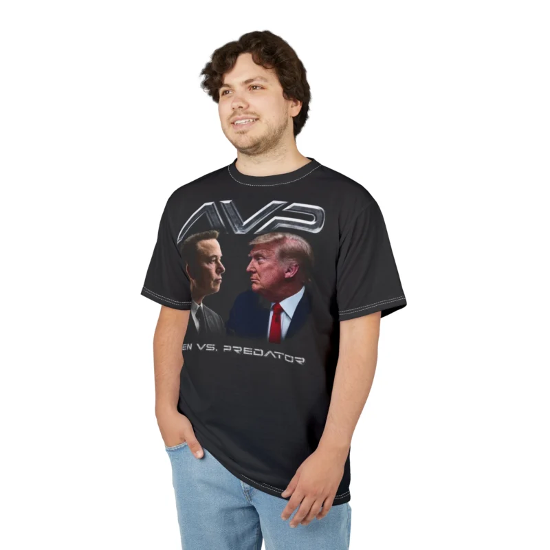 Alien vs Predator Elon vs Trump Shirt