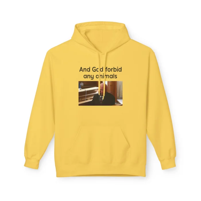 And God Forbid Any Animals Brian Loughran Hoodie