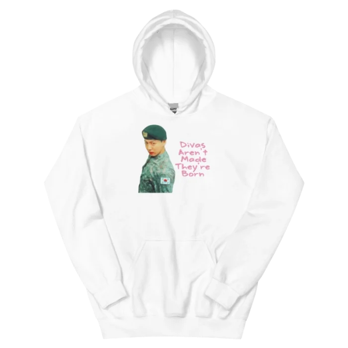 Divas Aren't Made They're Born jangkok Hoodie