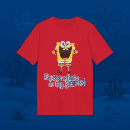 Guess What’s In My Pants Spongebob Shirt